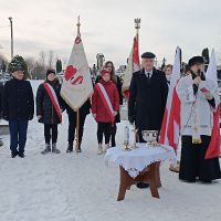 Poświęcenie wyremontowanego pomnika Nieznanych Powstańców Styczniowych