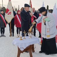 Poświęcenie wyremontowanego pomnika Nieznanych Powstańców Styczniowych