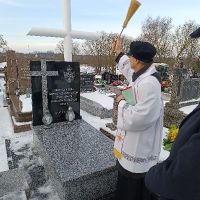 Poświęcenie wyremontowanego pomnika Nieznanych Powstańców Styczniowych